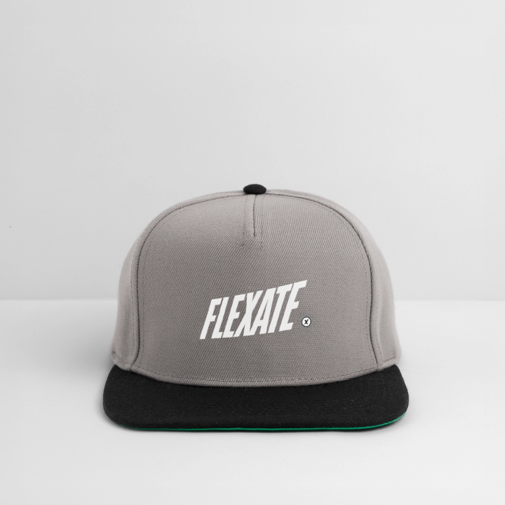 Snapback Cap - graphite/black