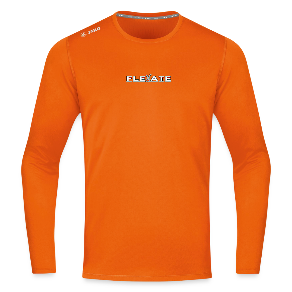 JAKO Long Sleeve Run 2.0 - neon orange