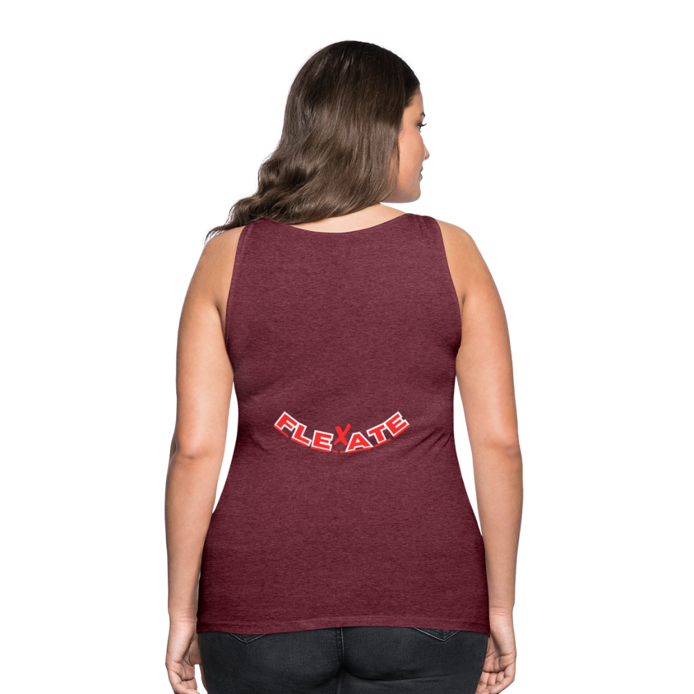 Women’s Premium Tank Top - heather burgundy