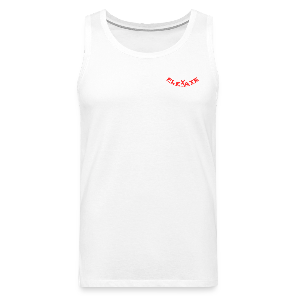 Men’s Premium Tank Top - white