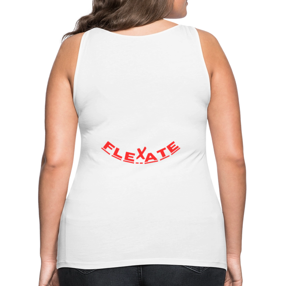 Women’s Premium Tank Top - white
