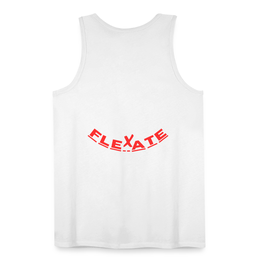 Men’s Premium Tank Top - white