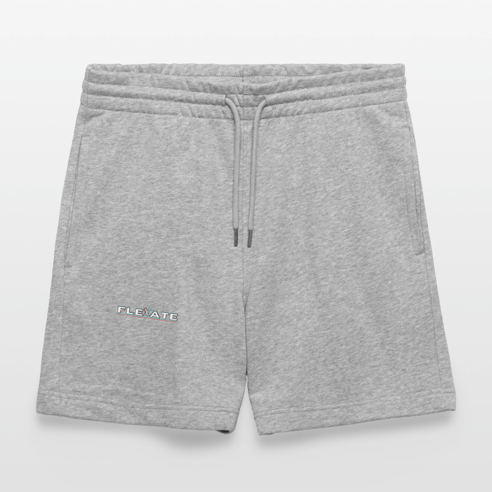 Stanley/Stella Trainer Unisex Organic Jogging Shorts - heather grey