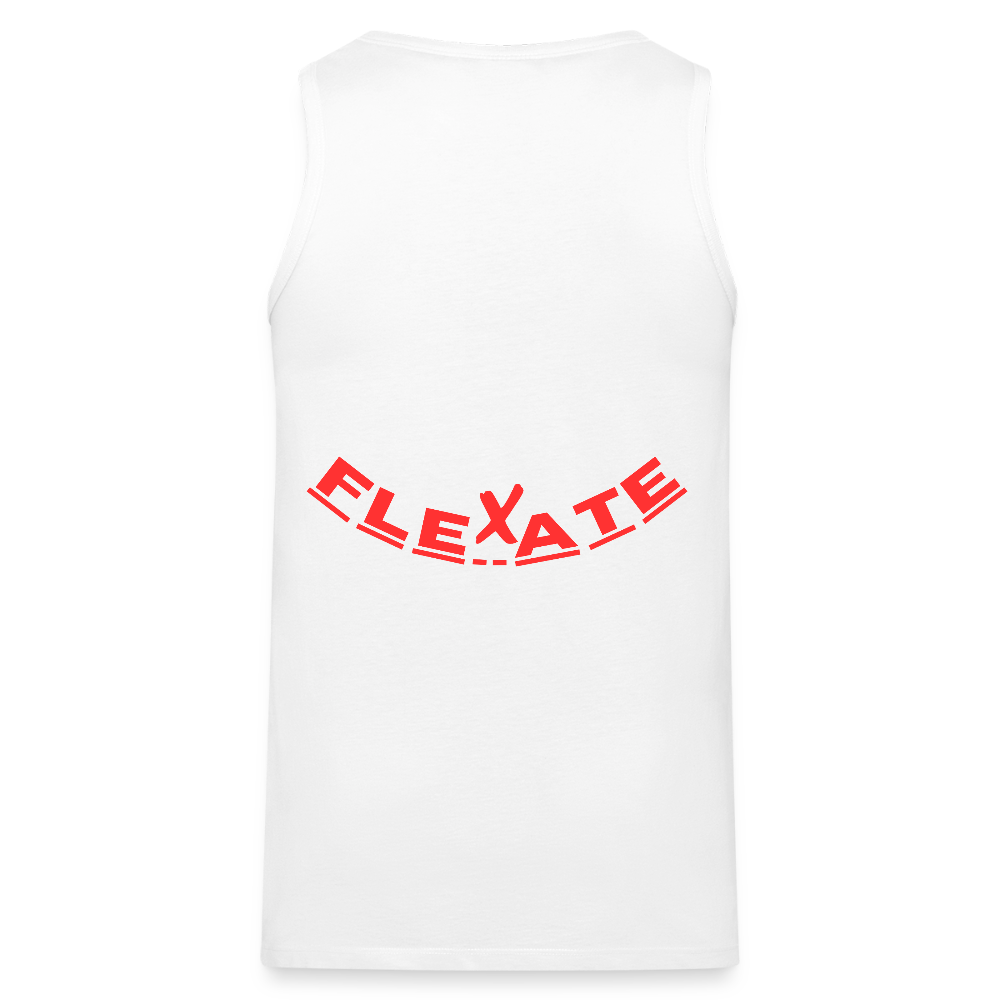 Men’s Premium Tank Top - white
