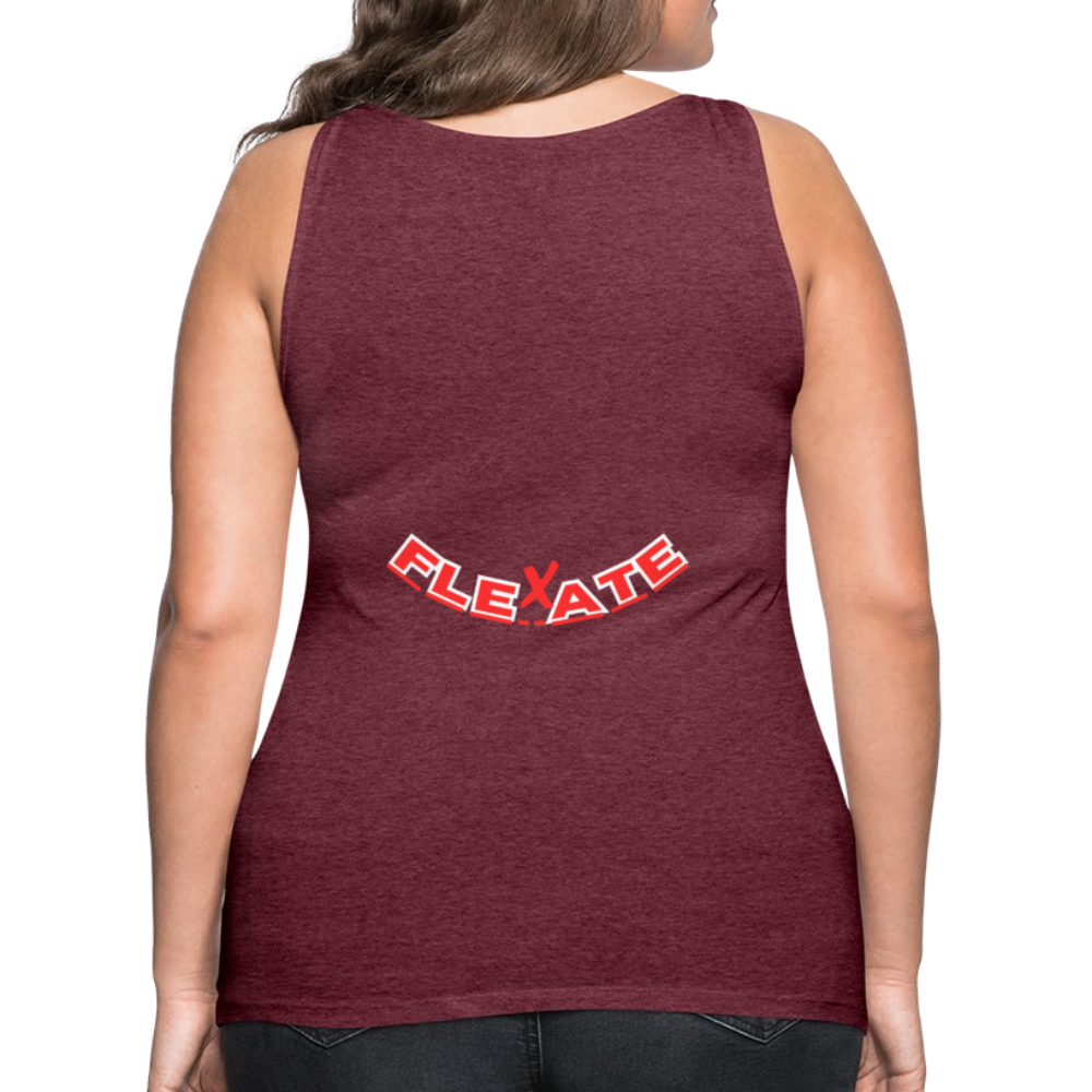Women’s Premium Tank Top - heather burgundy