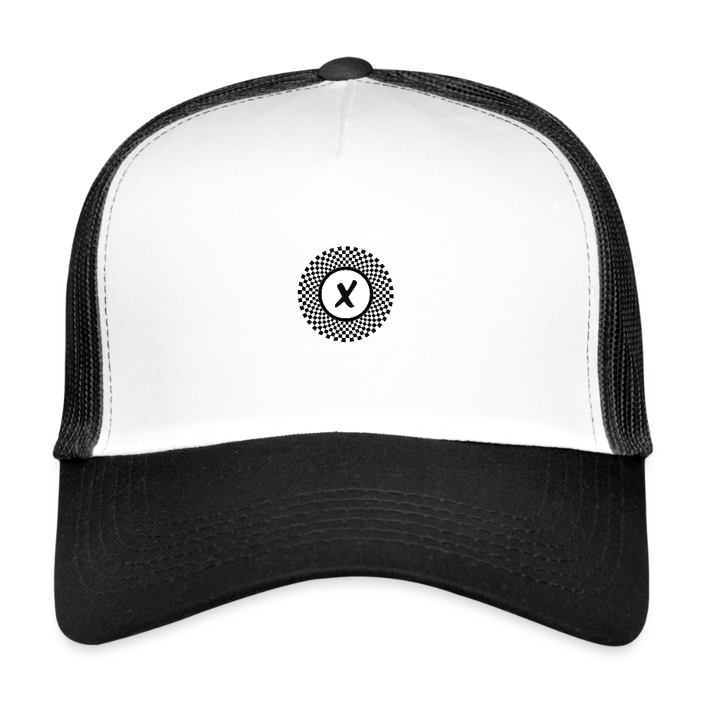 Trucker Cap - white/black