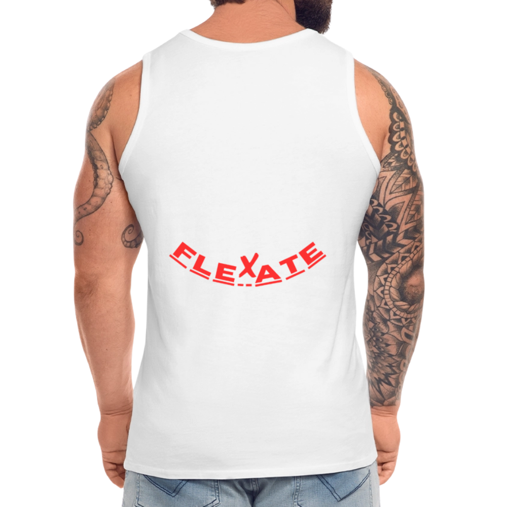 Men’s Premium Tank Top - white