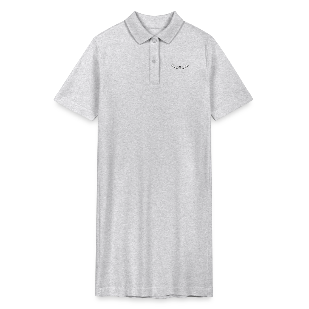 Stanley/Stella PAIGER Organic Women’s Polo Dress - heather grey