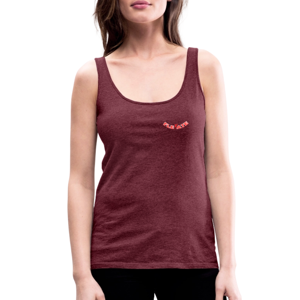 Women’s Premium Tank Top - heather burgundy