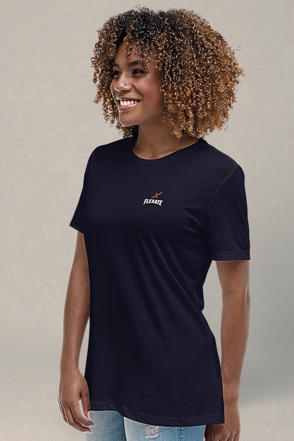 Flexate - Red X T-shirt - Women's Relaxed