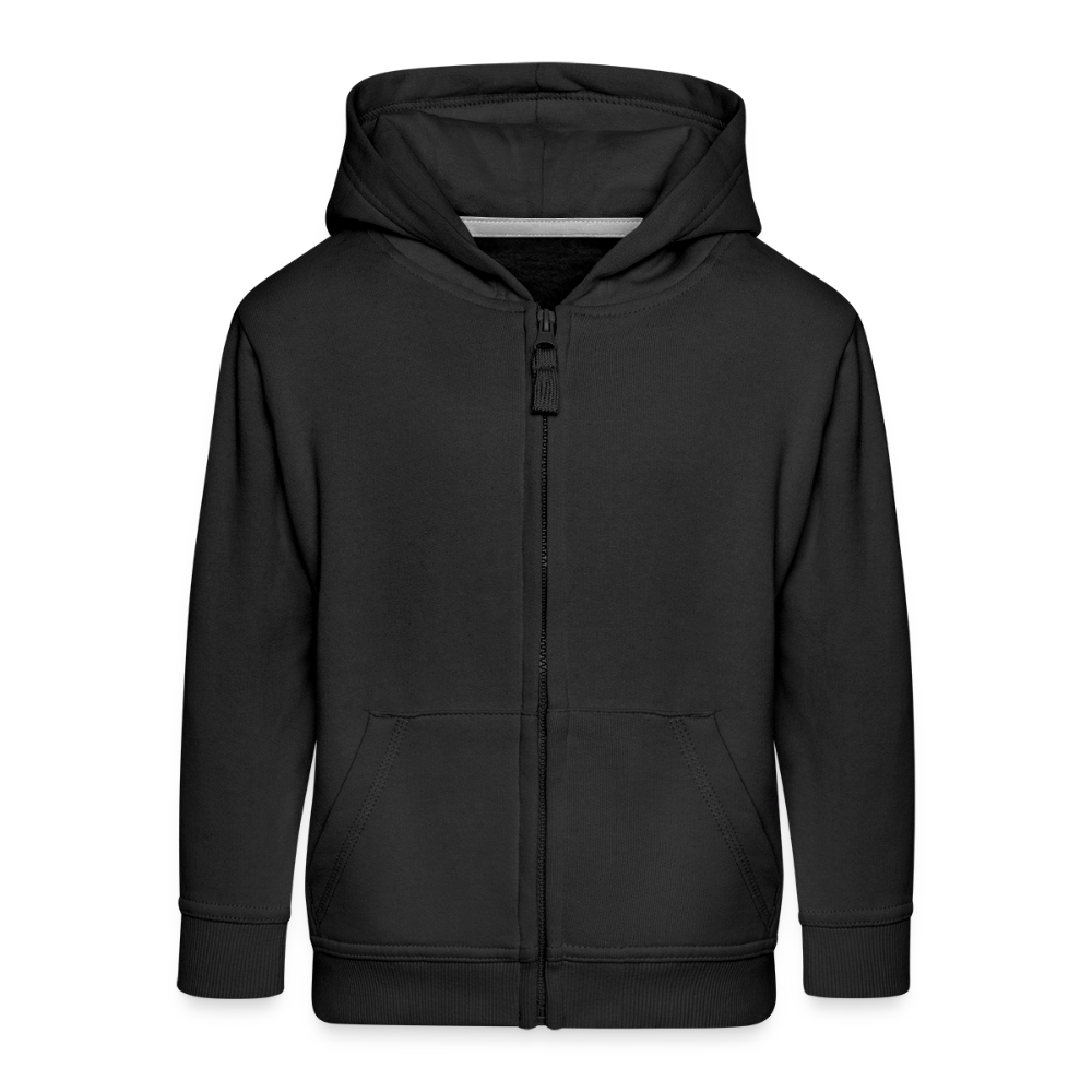 Kids' Premium Zip Hoodie - black