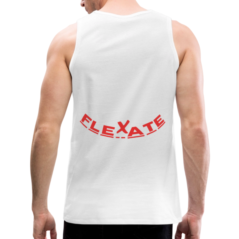 Men’s Premium Tank Top - white