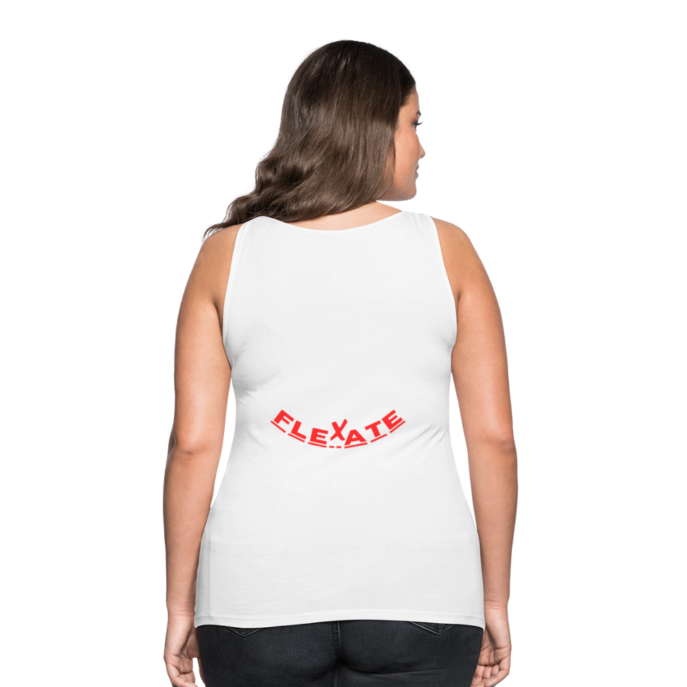 Women’s Premium Tank Top - white