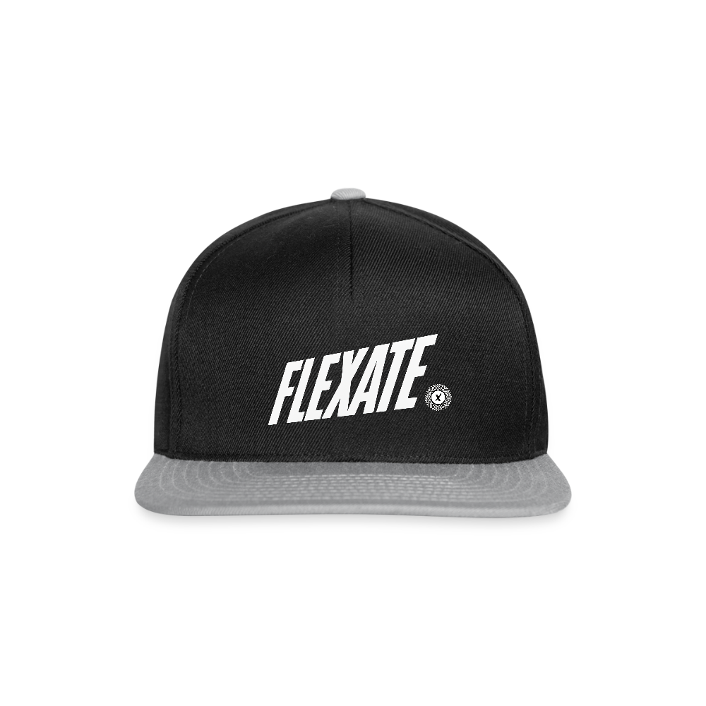 Snapback Cap - black/grey