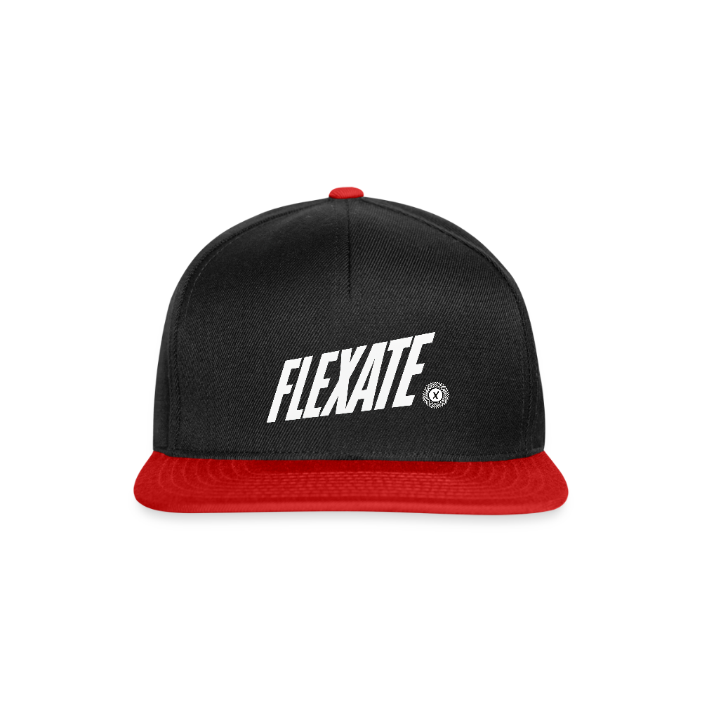 Snapback Cap - black/red