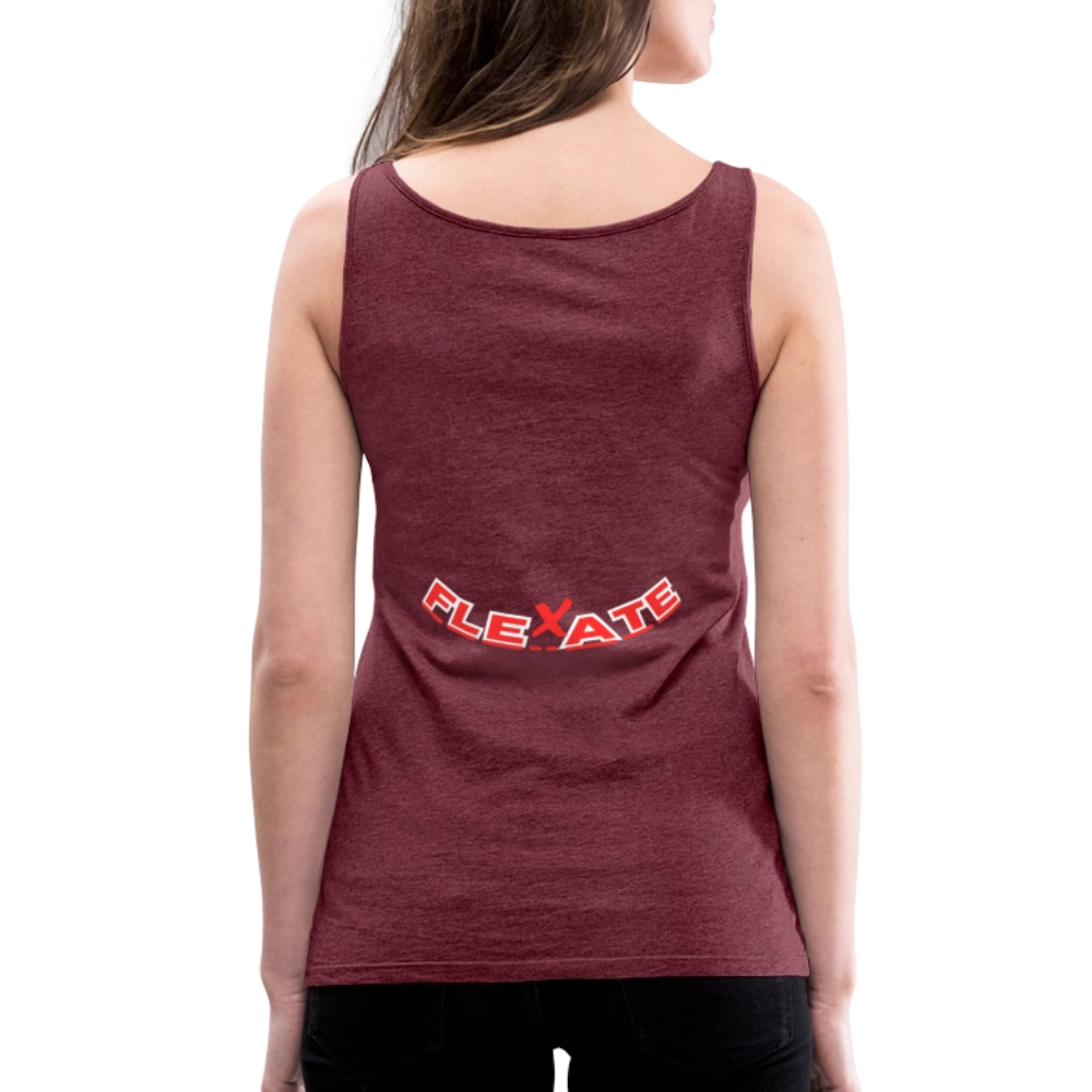 Women’s Premium Tank Top - heather burgundy