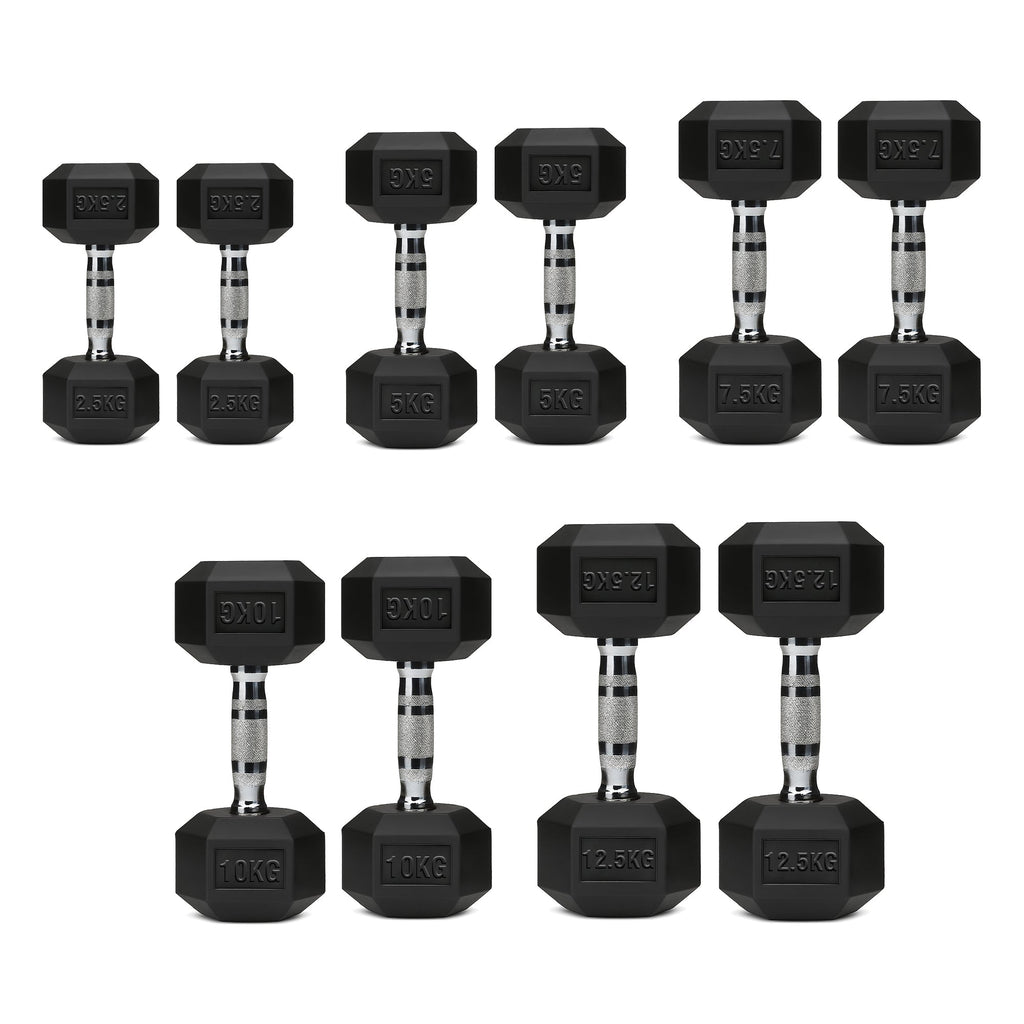 Hex Dumbbells 5 Tier Rack with or without Weights & Bench – Vertical Dumbbell Storage Stand for Home Gym