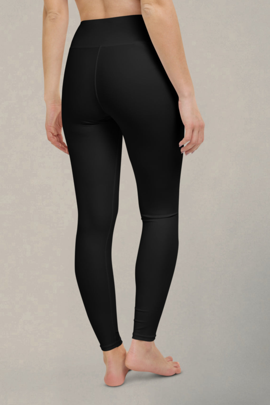 Flexate Yogaleggings – Svart – Oransje X