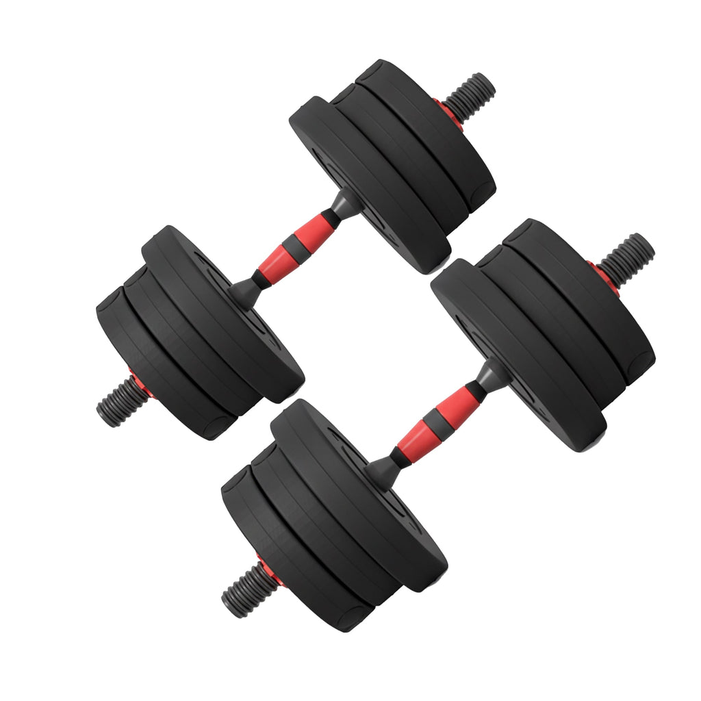 Adjustable Dumbbells & Barbell Set – 20kg, 25kg, 30kg Options – Home Gym Strength Training with or without Bench