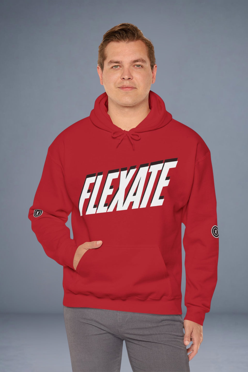 Flexate FLX Retro - Men's Hooded Sweatshirt