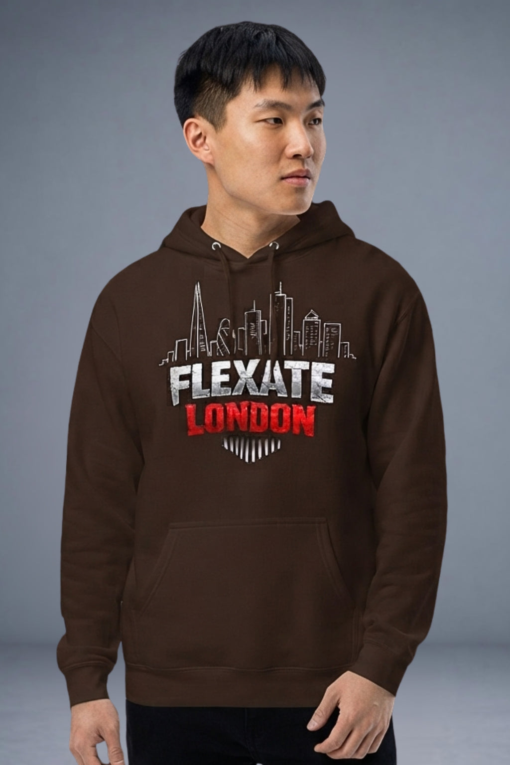 Flexate London - Klassisk hettegenser