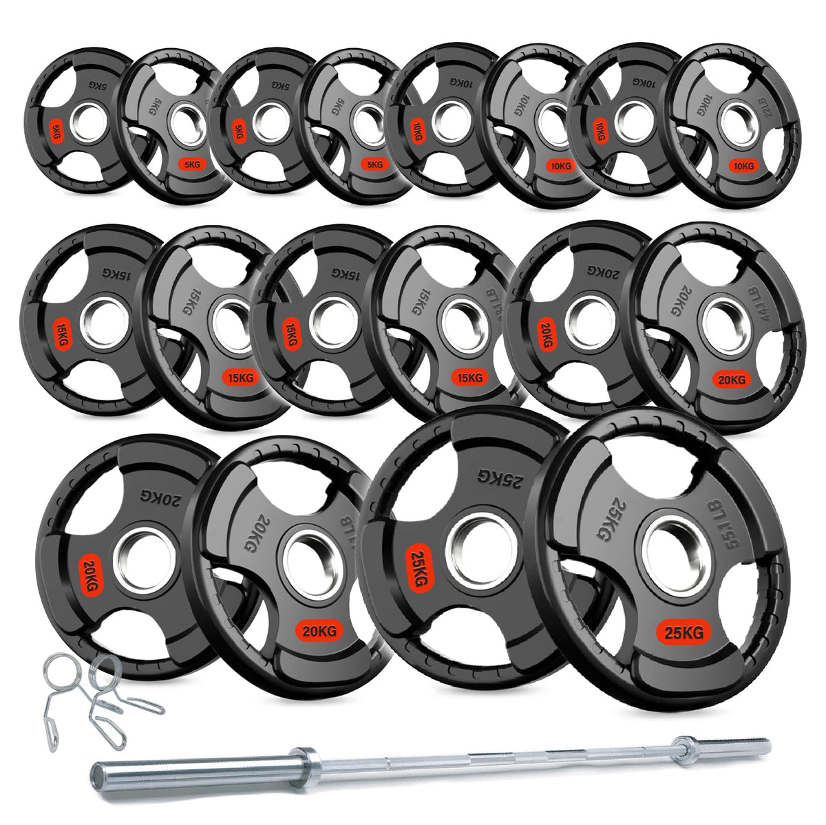 Tri-Grip Weight Plates
