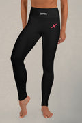 Flexate Yoga Leggings - Svart - X - Rosa