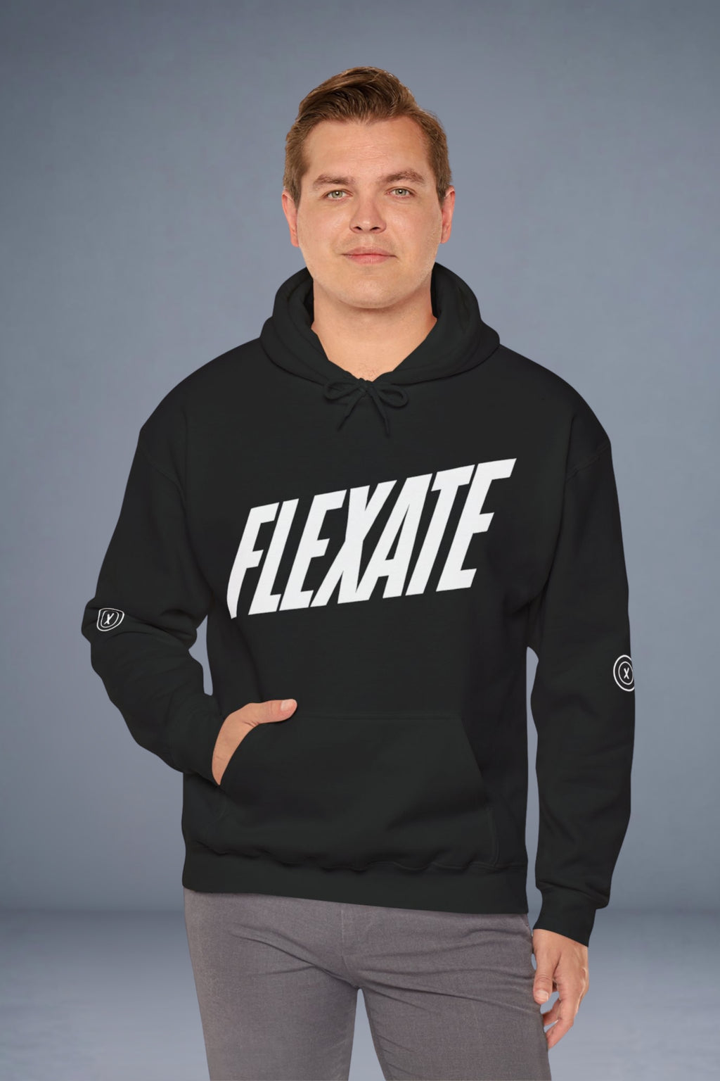 Flexate FLX Retro - Men's Hooded Sweatshirt