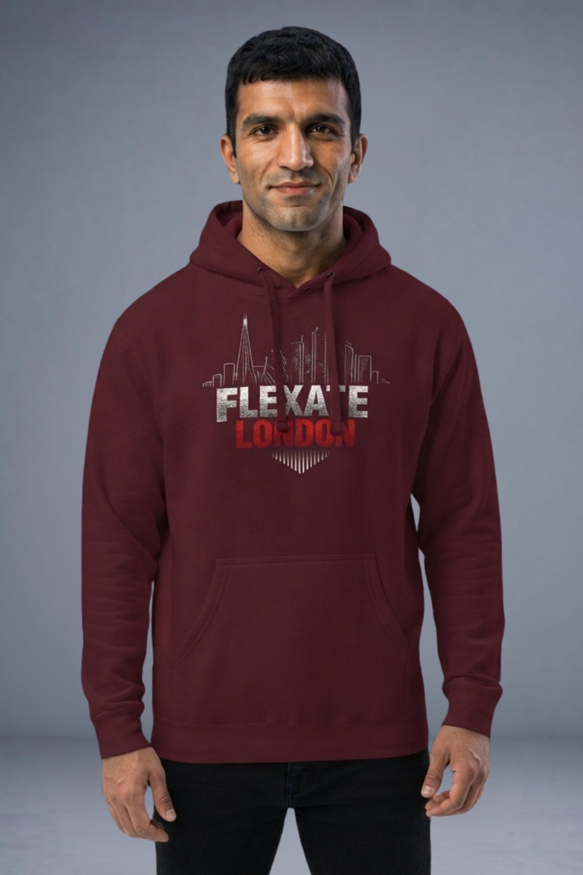 Flexate London - Klassisk hettegenser