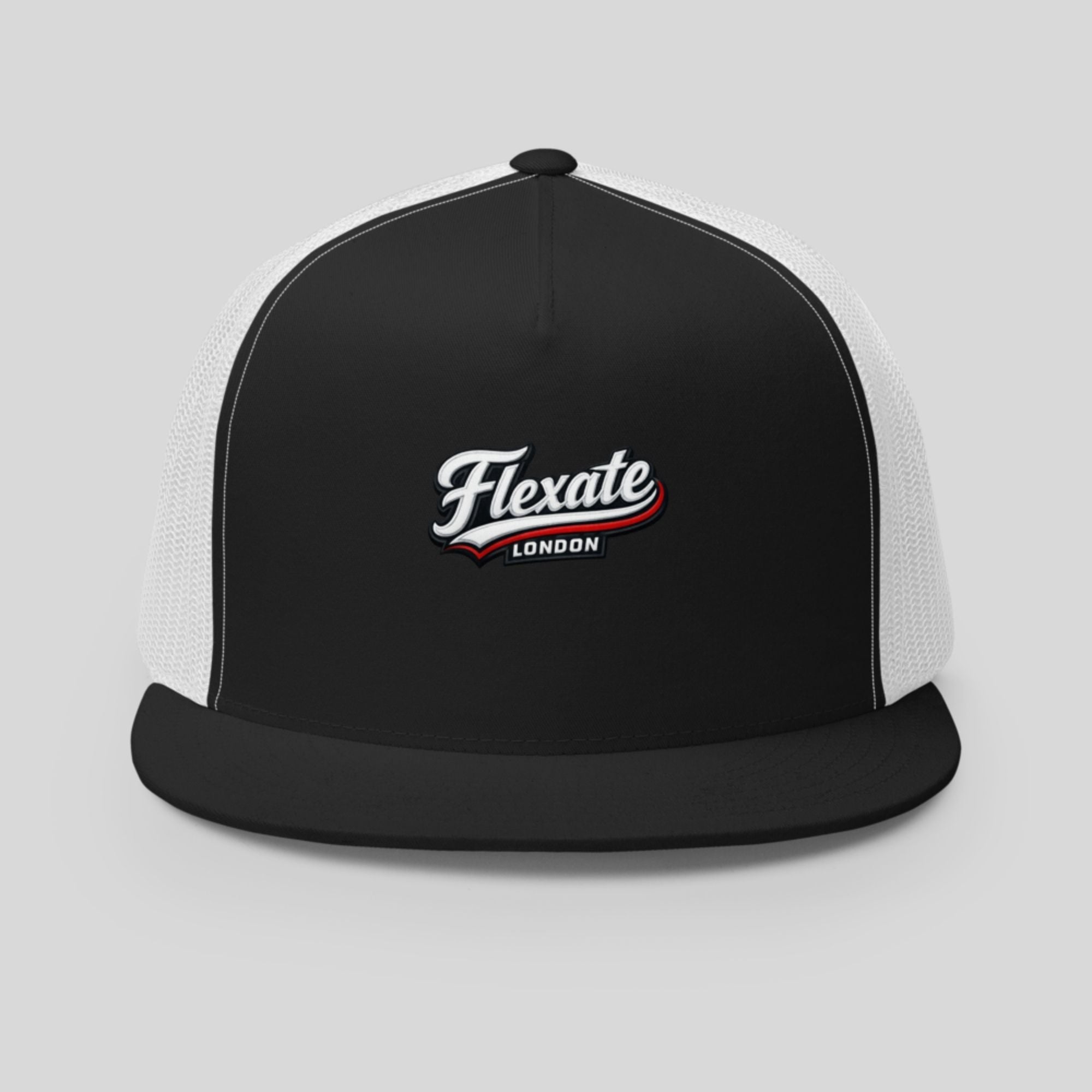 Flexate London - Trucker 08 - White & Black