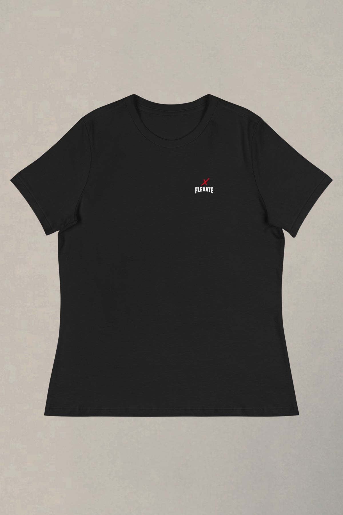 Flexate - Red X T-shirt - Women's Relaxed