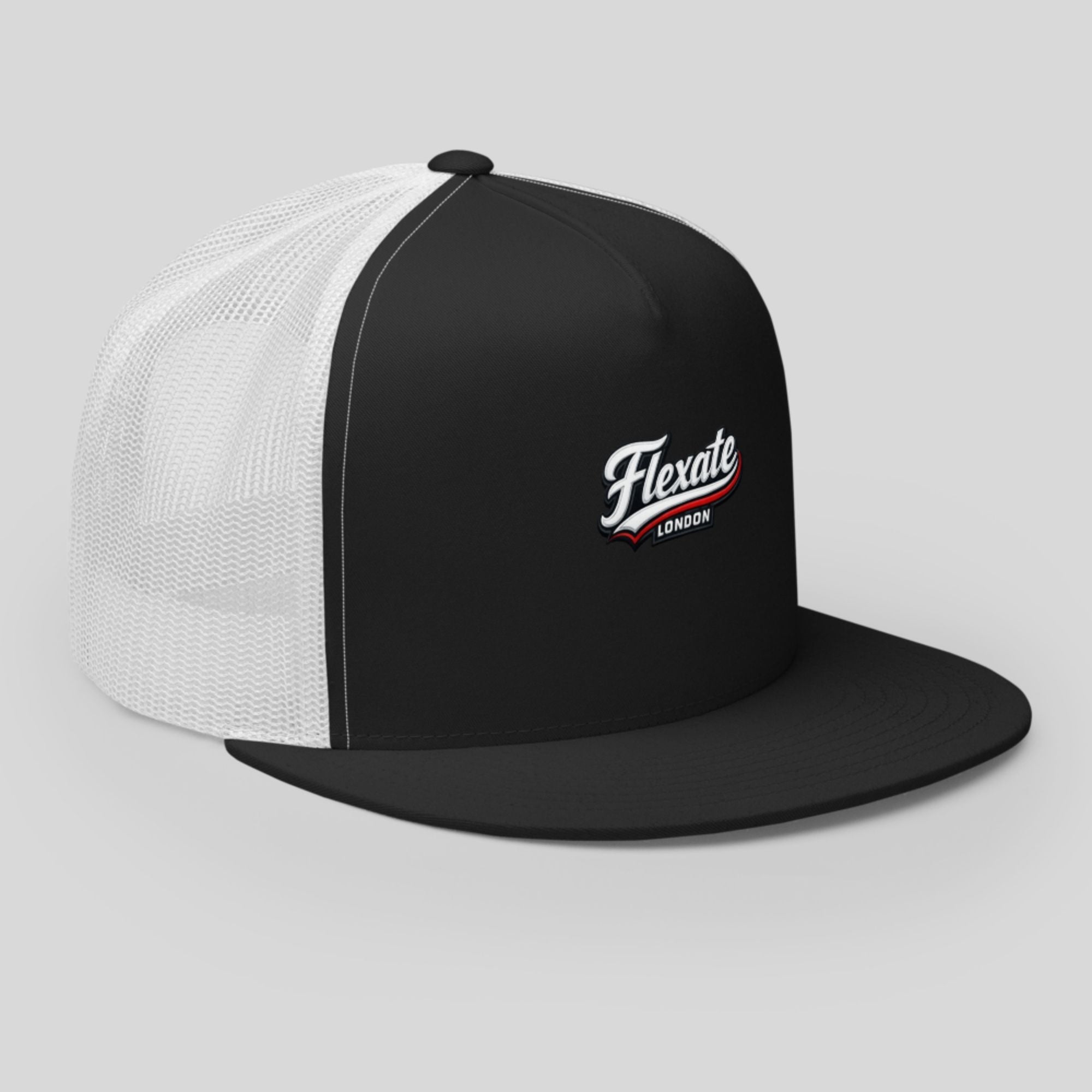 Flexate London - Trucker 08 - White & Black