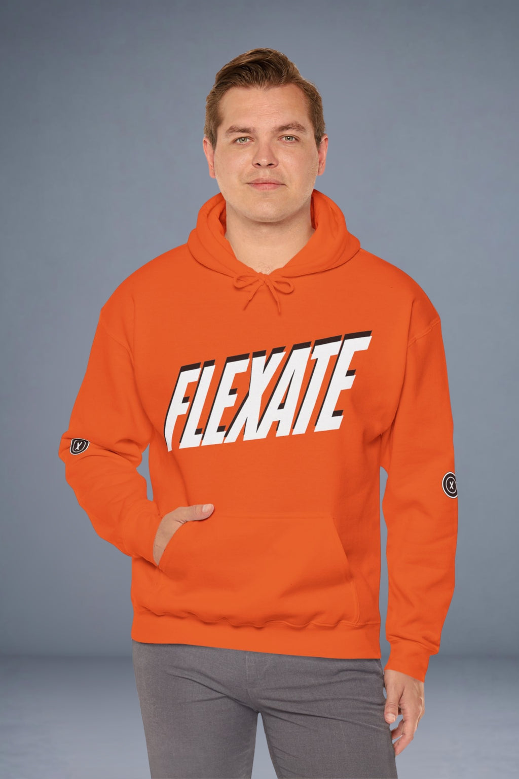 Flexate FLX Retro - Men's Hooded Sweatshirt