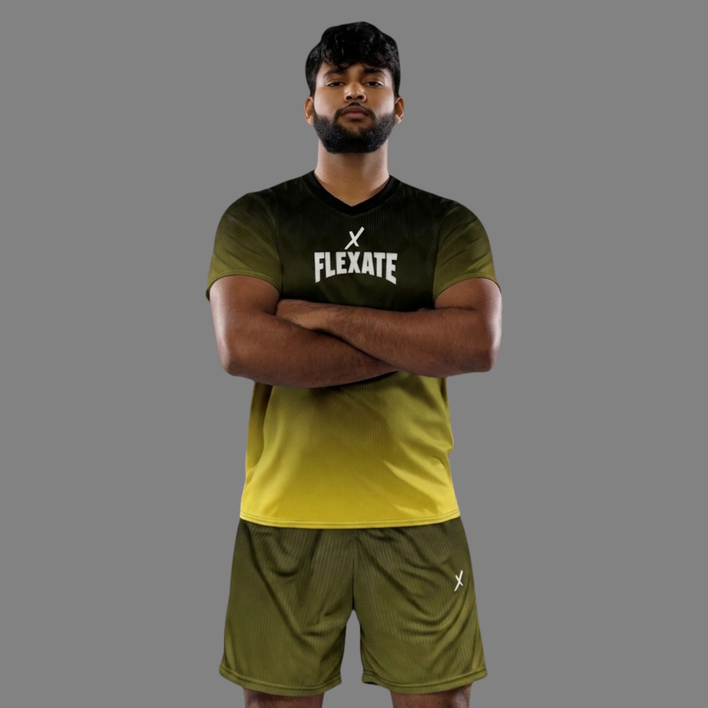 Flexate Stretch Shorts - Pro Olive