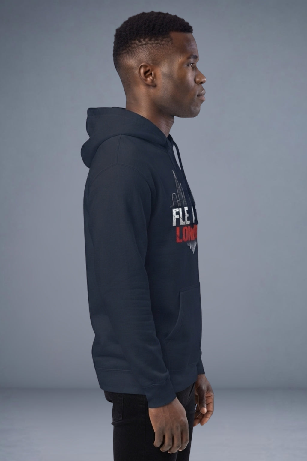 Flexate London - Klassisk hettegenser