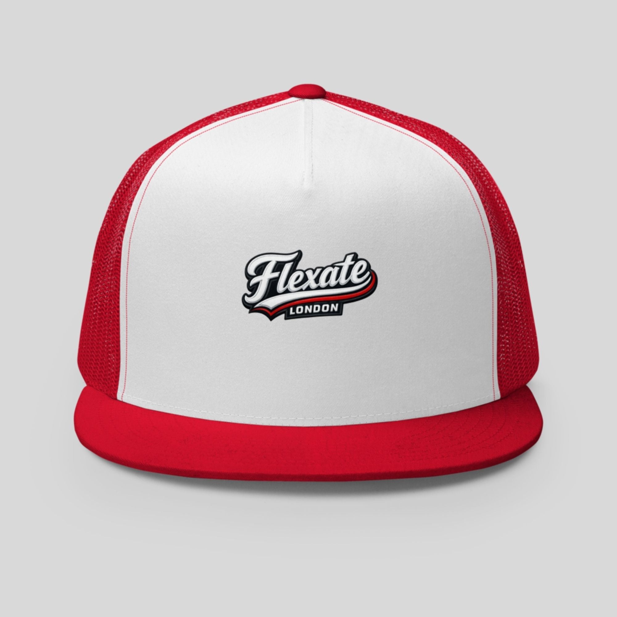 Flexate London - Trucker 10 - Red & White
