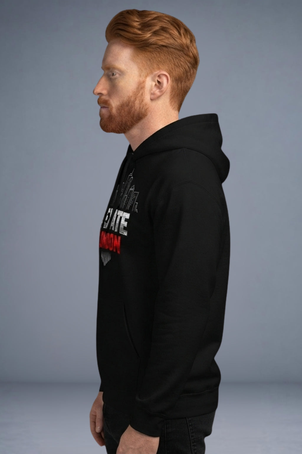 Flexate London - Klassisk hettegenser