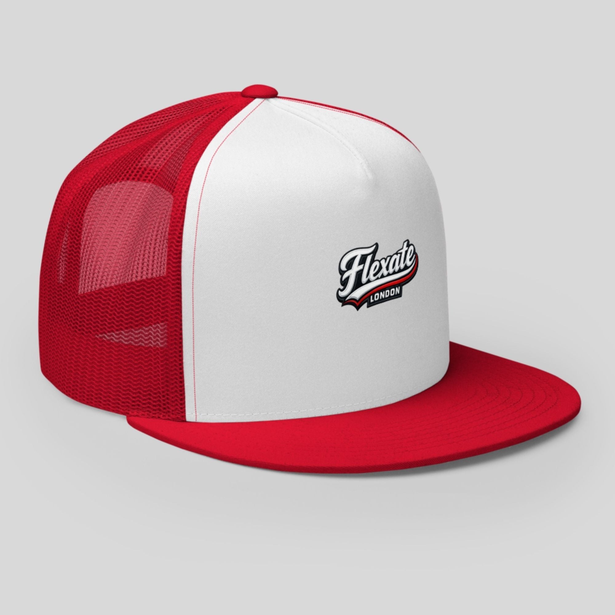 Flexate London - Trucker 10 - Red & White
