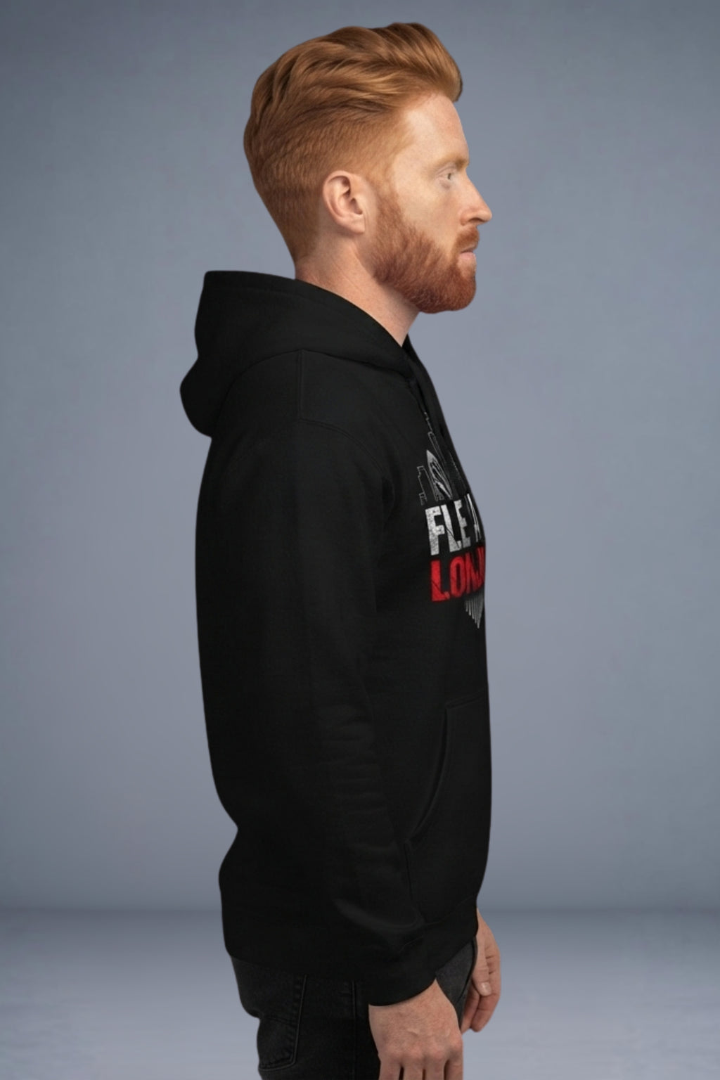 Flexate London - Klassisk hettegenser