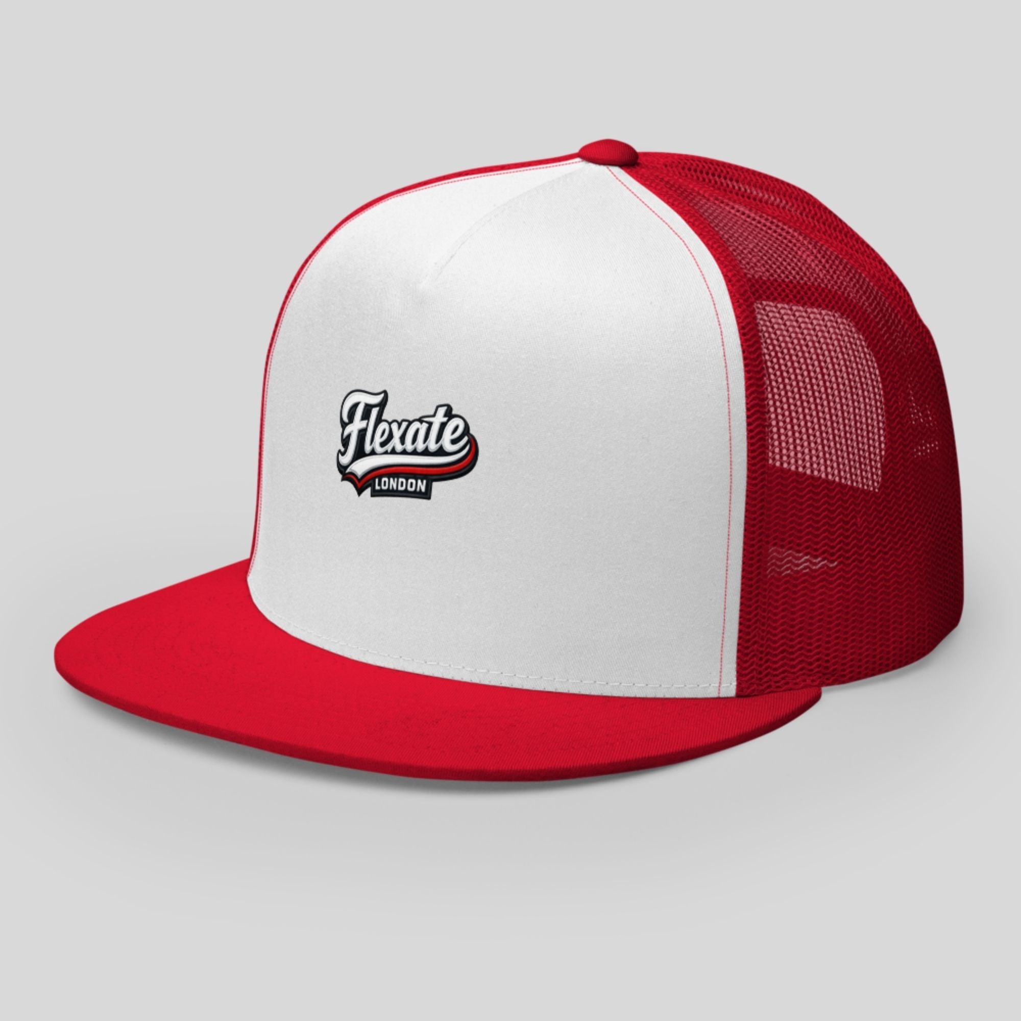 Flexate London - Trucker 10 - Red & White