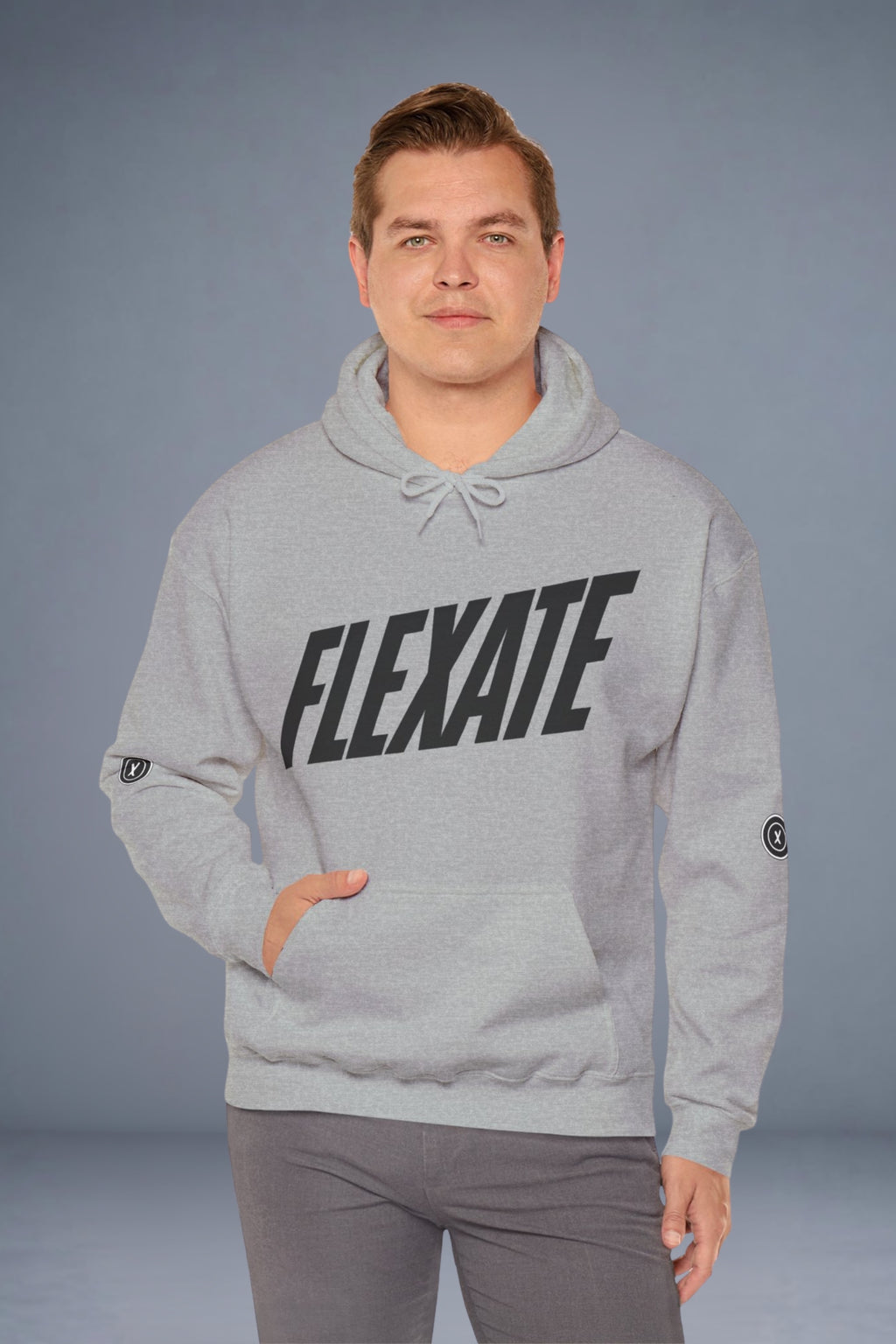 Flexate FLX Retro - Men's Hooded Sweatshirt