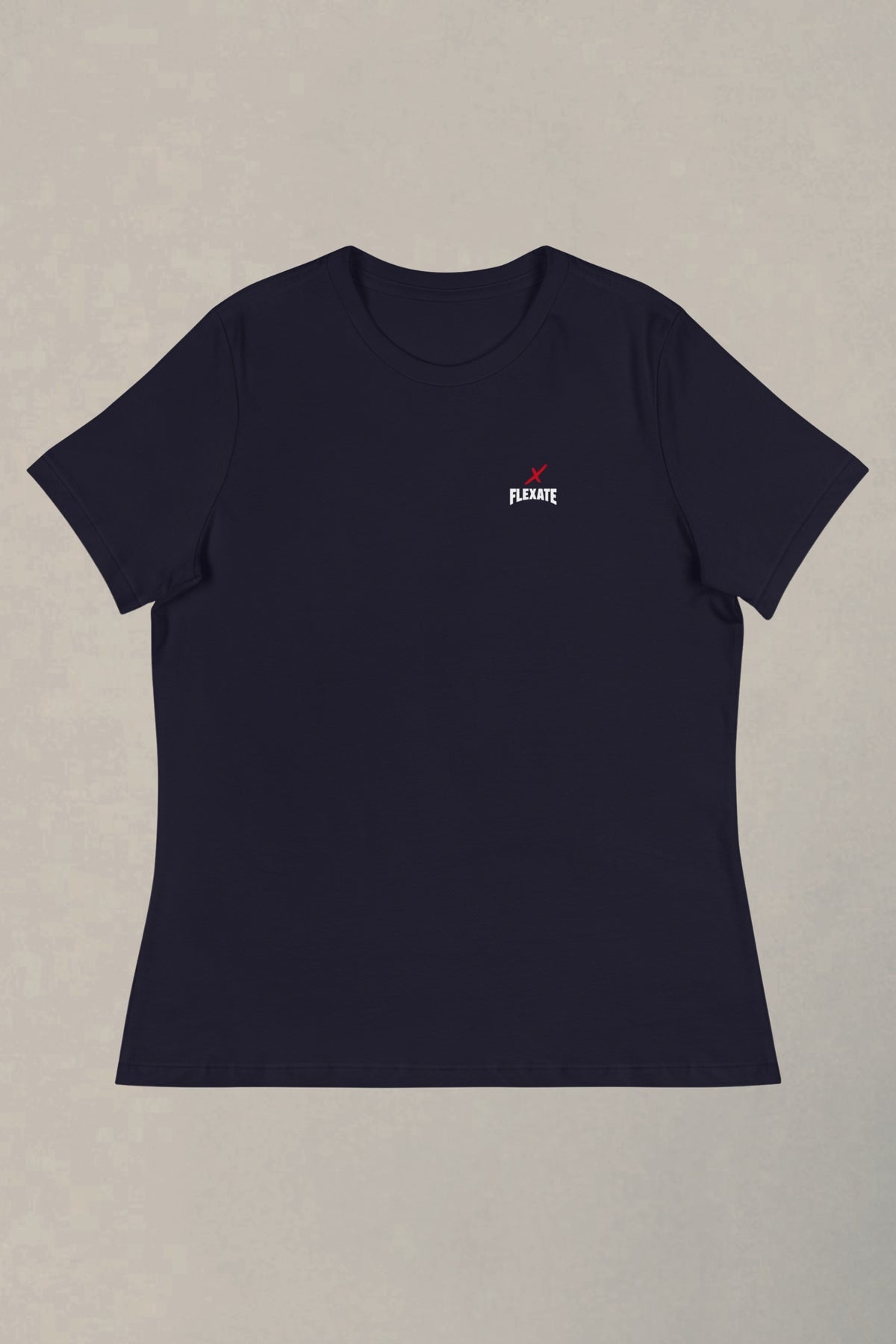 Flexate - Red X T-shirt - Women's Relaxed