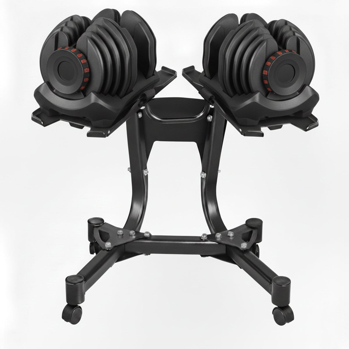 Shark Power Gear Adjustable Dumbbell Rack (24kg/40kg) – Rack Only or with Dumbbells