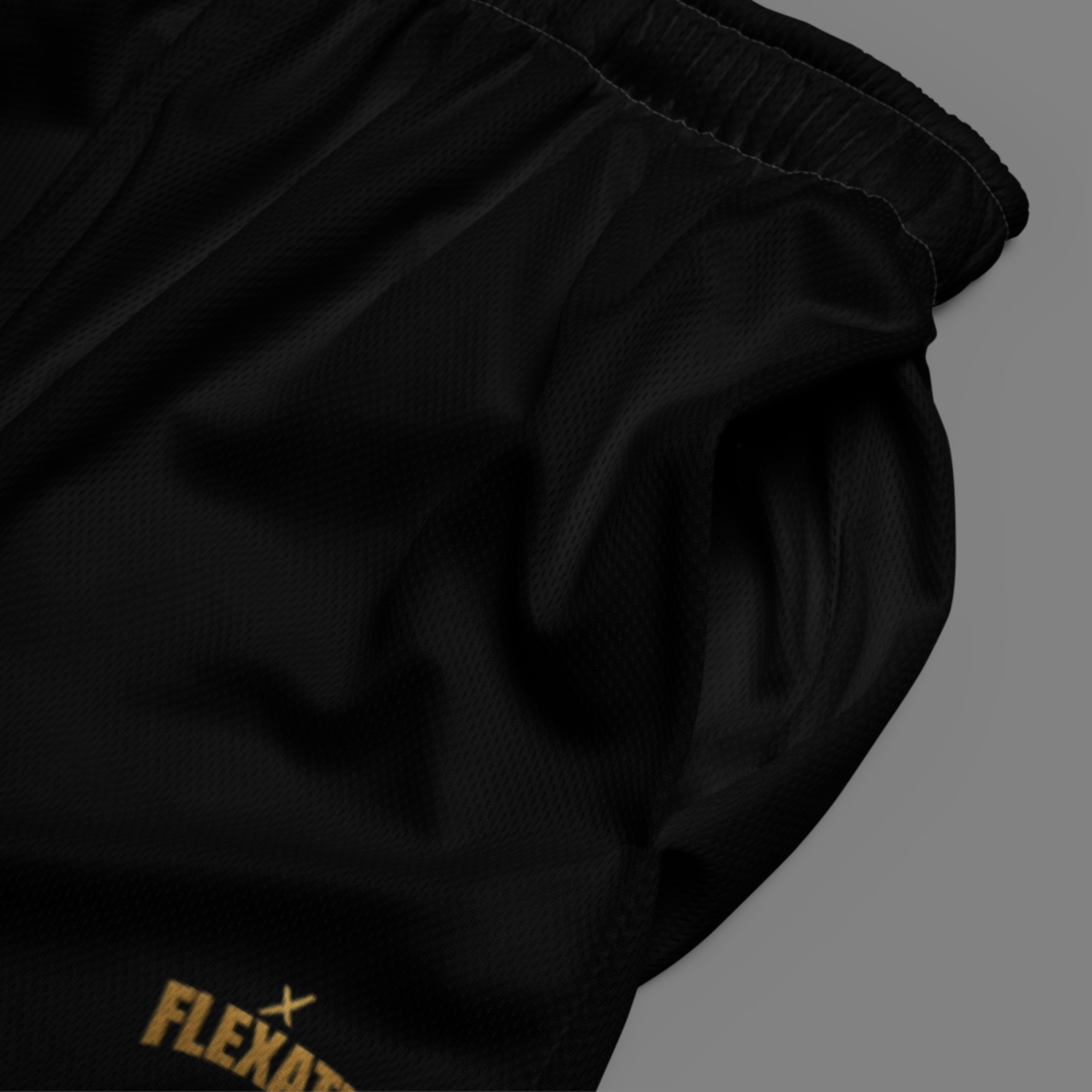 Flexate Stretch Shorts - Black - Flexate Gold X