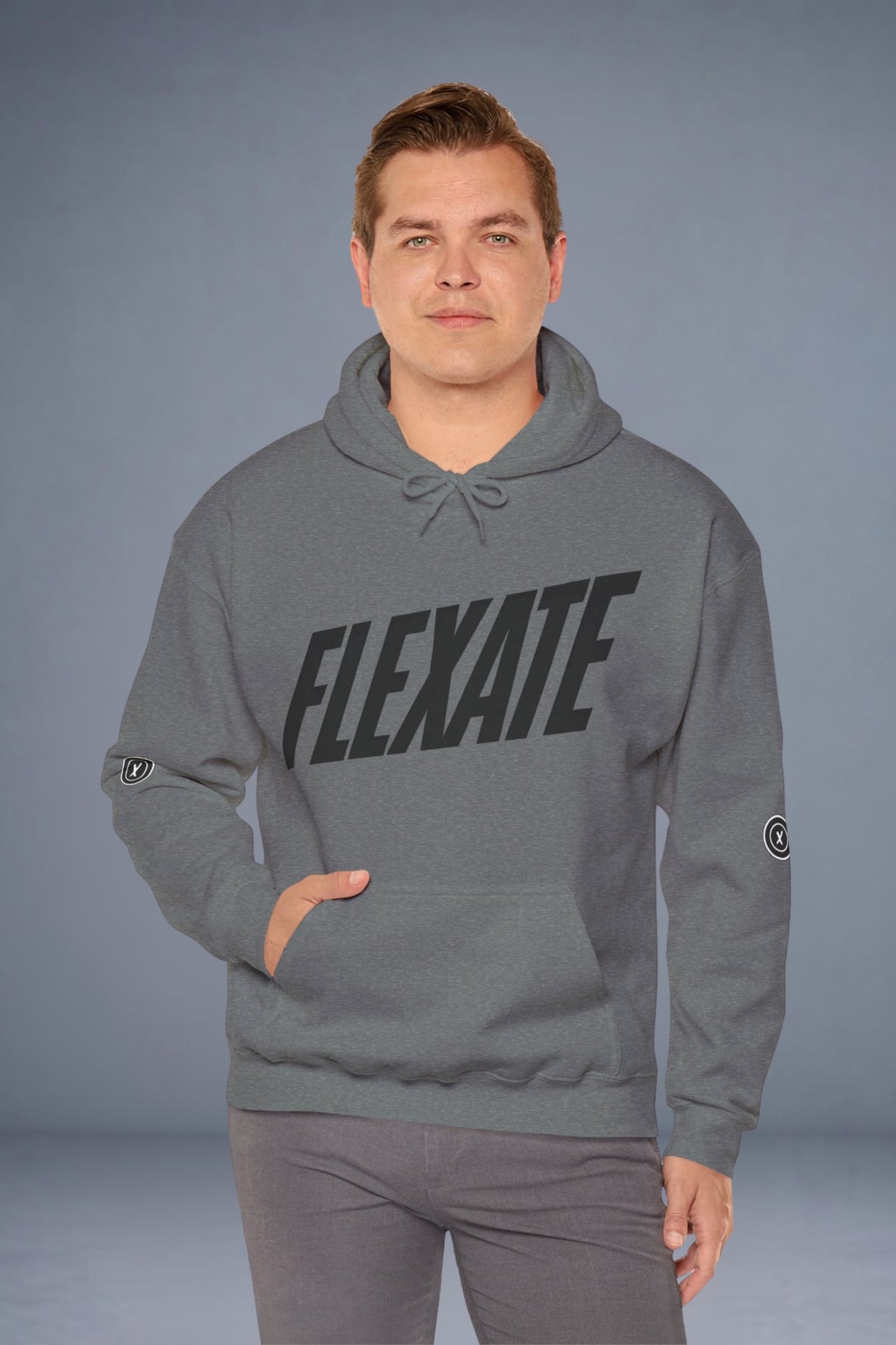 Flexate FLX Retro - Men's Hooded Sweatshirt