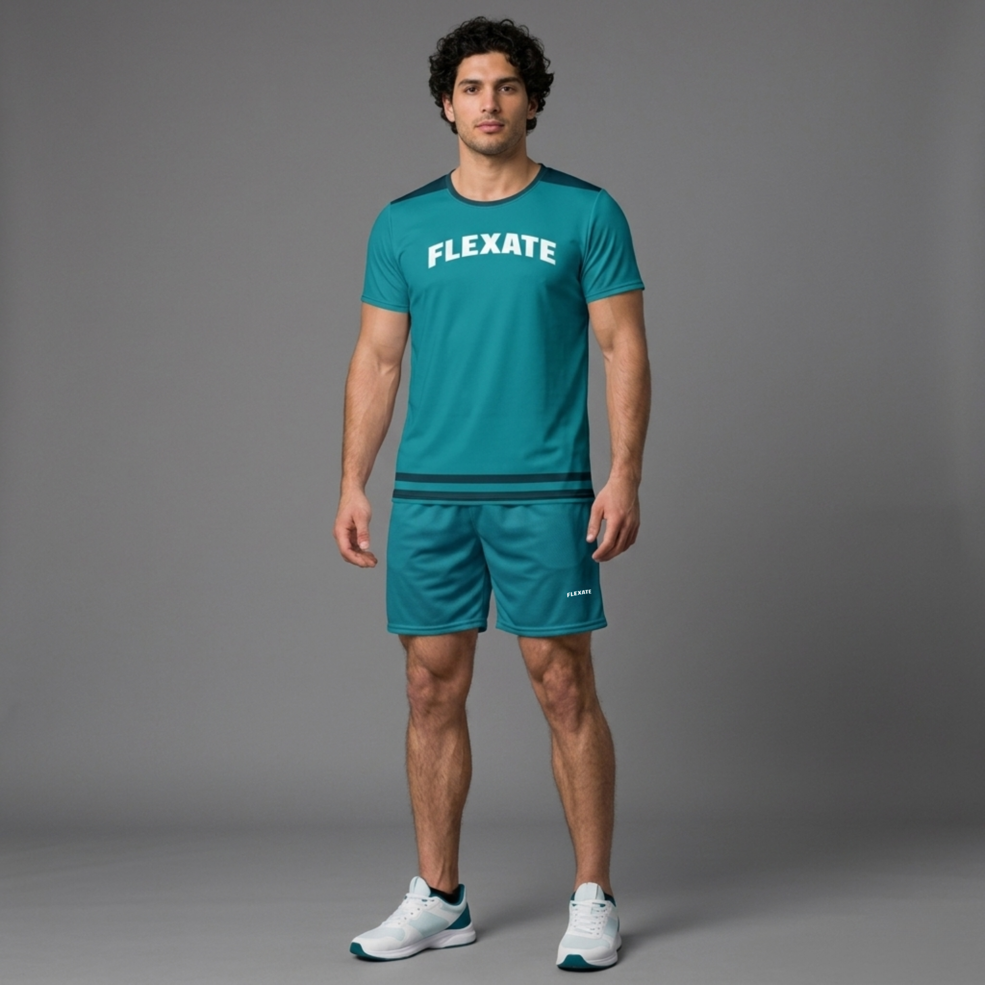Flexate Stretch Shorts - Tech Blue