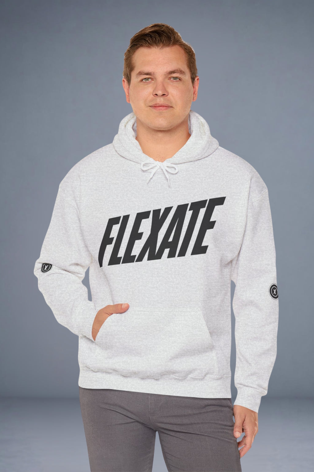 Flexate FLX Retro - Men's Hooded Sweatshirt