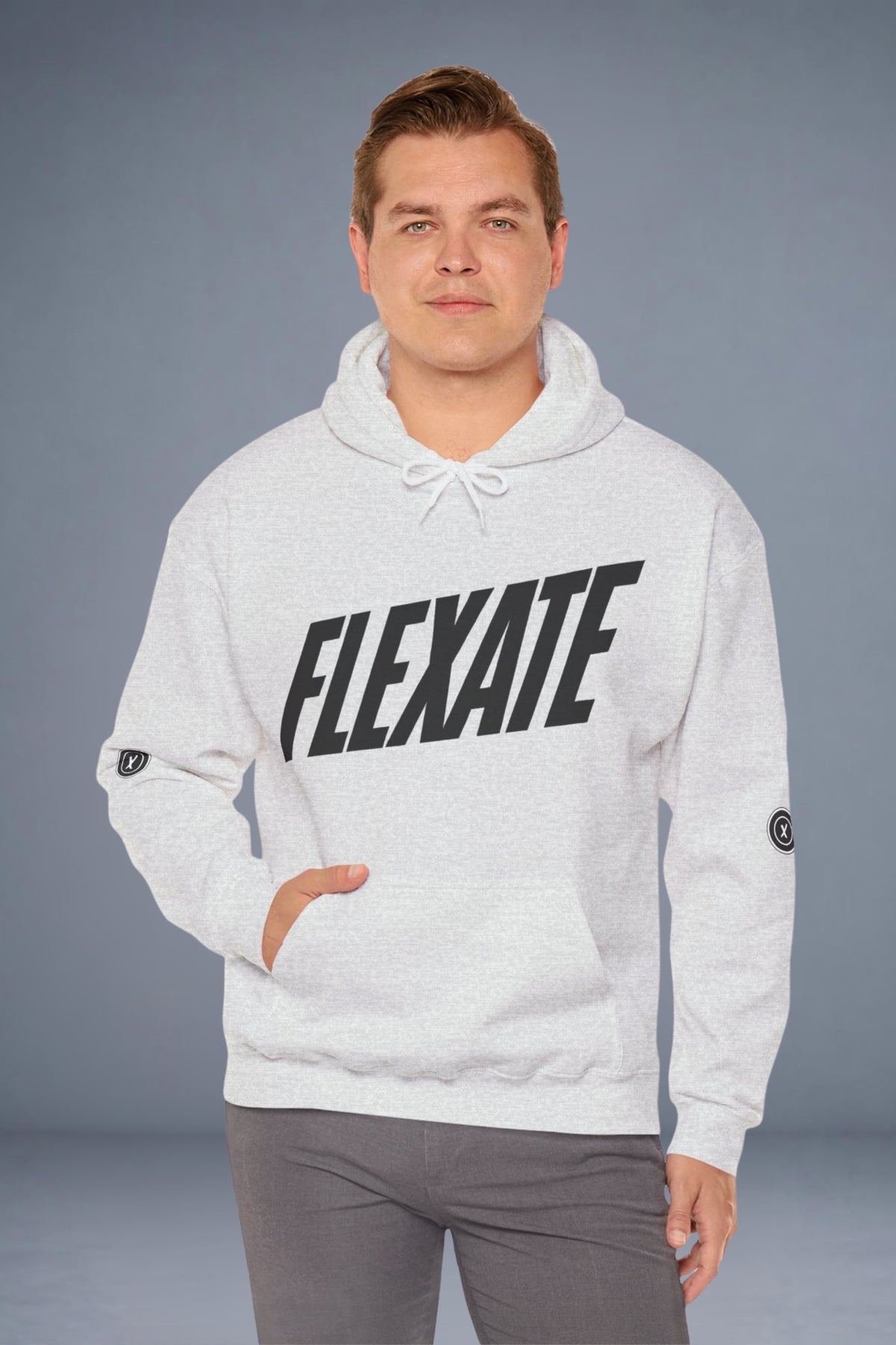 Flexate FLX Retro - Men's Hooded Sweatshirt