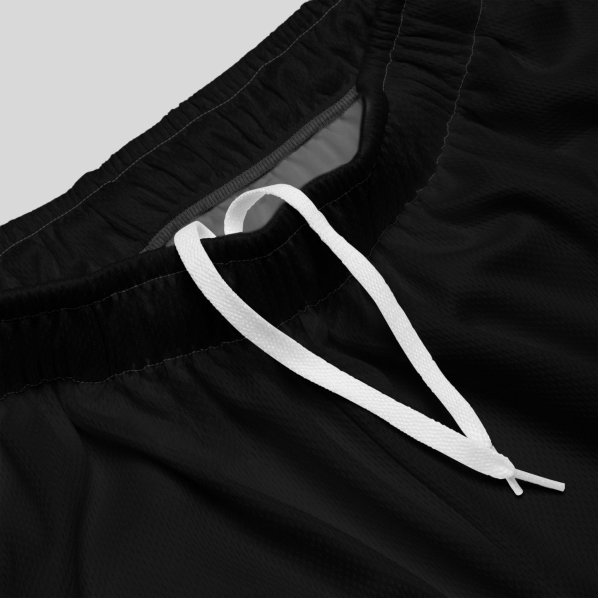 Flexate Stretch Shorts - Sports Black - Flexate Silver X