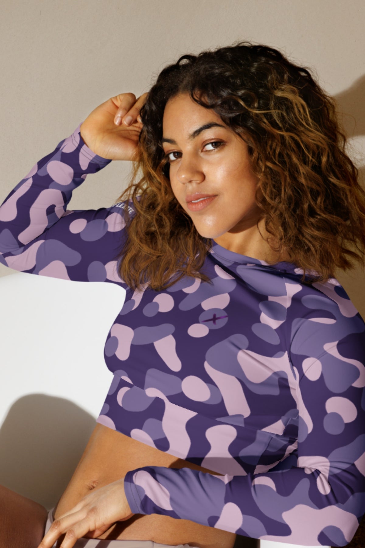 Flexate - Crazy Purple - Crop Top